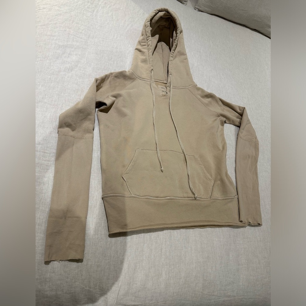 Nili Lotan Sweat Shirt with Hood- Distressed
